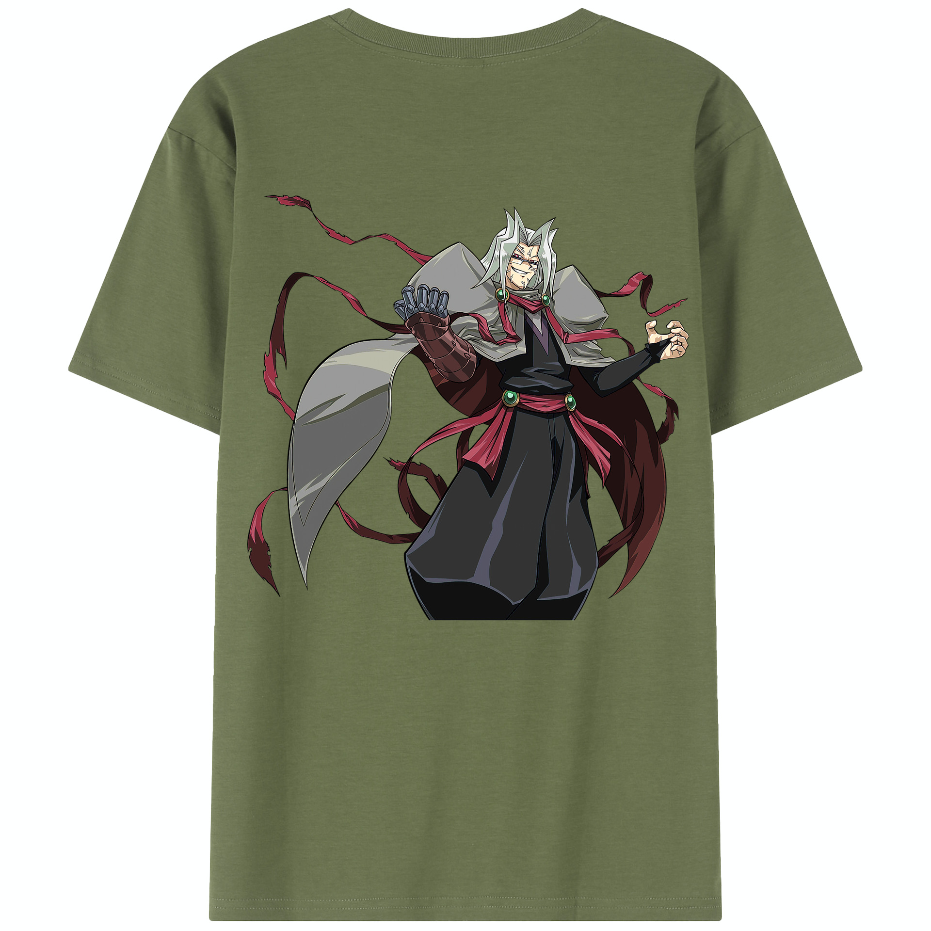 （画像用） 遊☆戯☆王 Yu-Gi-Oh! 綿100％半袖Tシャツ（背面プリント）